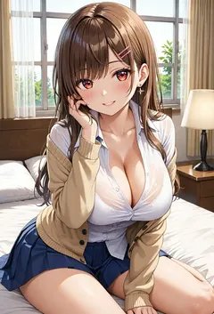 化为透明人的我让不擅长应付的学生会长怀孕了！